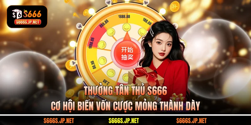 Thưởng Tân Thủ S666 - Cơ Hội Biến Vốn Cược Mỏng Thành Dày